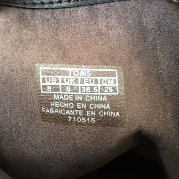 TOMS Serra Suede Sweater Knit Slouch Boots - Picture 6 of 6